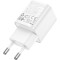 Зарядний пристрій HOCO C147A Charm 1xUSB-A, 1xUSB-C, PD30W, QC3.0 White (6942007630276)