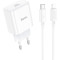 Зарядное устройство HOCO C76A Pro Speed Source 1xUSB-C PD30W White w/Type-C to Lightning cable (6942007616317)