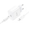 Зарядное устройство HOCO C76A Pro Speed Source 1xUSB-C PD30W White w/Type-C to Lightning cable (6942007616317)