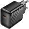 Зарядний пристрій HOCO CS24A Puerto 1xUSB-C, PD25W Black (6942007639750)