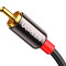 Кабель UGREEN AV116 mini-jack 3.5 mm (M) - 2RCA (M) 5м Black (10591)