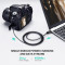 Кабель UGREEN US242 Type-C to Mini-USB 5-Pin 1м Black (50445)