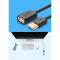 Кабель-подовжувач UGREEN US103 USB-A to USB-A Extension 0.5м Black (10313)