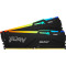 Модуль пам'яті KINGSTON FURY Beast RGB EXPO DDR5 6000MHz 64GB Kit 2x32GB Black (KF560C36BBE2AK2-64)