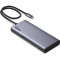 Порт-репликатор UGREEN CM639 8-in-1 USB 3.2 Type-C to 2xUSB-A 3.2/2xUSB-C 3.2/2xHDMI DP 4K@6Hz/PD100W (35625)