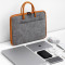 Сумка для ноутбука BOONA Laptop Bag M 14" Gray/Brown