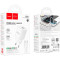 Зарядний пристрій HOCO C149A Charm 1xUSB-A, 1xUSB-C, PD30W, QC3.0 White w/Type-C cable (6942007630351)