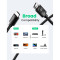 Кабель UGREEN HD119 4K HDMI Cable Braided HDMI v2.0 10м Black (40104)