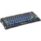 Клавиатура беспроводная GRAVASTAR Mercury K1 Lite Transparent Black
