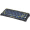 Клавиатура беспроводная GRAVASTAR Mercury K1 Lite Transparent Black