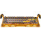 Клавіатура бездротова GRAVASTAR Mercury K1 Pro Special Edition Battle-Worn Yellow