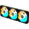 Комплект вентиляторов GIGABYTE EZ Chain RVS Fan 120 Black 3-Pack