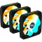 Комплект вентиляторов GIGABYTE EZ Chain RVS Fan 120 Black 3-Pack