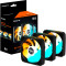 Комплект вентиляторов GIGABYTE EZ Chain RVS Fan 120 Black 3-Pack