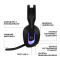 Навушники геймерскі LOGITECH G522 Lightspeed Wireless Gaming Headset Black (981-001544)