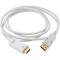 Кабель EXTRADIGITAL KBD1669 DisplayPort - HDMI 2м White
