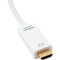 Кабель EXTRADIGITAL KBD1669 DisplayPort - HDMI 2м White