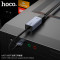 Мережевий адаптер HOCO UA37 USB Ethernet Adapter Metal Gray