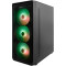 Корпус 1STPLAYER FD3-BK 4F7 Black
