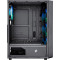 Корпус 1STPLAYER FD3-BK 4F7 Black