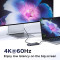 Порт-реплікатор UGREEN CM888 Uno USB-C Hub 6-in-1 HDMI 4K@60Hz PD100W 10Gbps (35998)