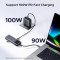 Порт-реплікатор UGREEN CM888 Uno USB-C Hub 6-in-1 HDMI 4K@60Hz PD100W 10Gbps (35998)