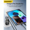 Зарядний пристрій ESSAGER Gamet 1xUSB-A, 1xUSB-C, PD3.0, QC4.0, GaN Black (ECT33W-GMB01-Z)