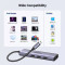 Порт-репликатор UGREEN CM511 5-in-1 USB-C Hub with 4K HDMI (15596)