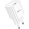 Зарядний пристрій HOCO C146A Charm 1xUSB-C, PD20W, QC3.0 White (6942007630245)