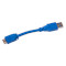 Кабель POWERPLANT USB3.0 AM/Micro-BM Blue 0.1м (KD00AS1229)