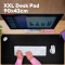 Килимок для миші TRUST Benya Desk Pad XXL Black (25710)