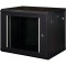 Настінна шафа 19" HYPERNET PL-WMNC-6U-Black (6U, 600x450мм, RAL9005)