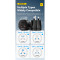 Перехідник мережевий ESSAGER Global Universal Adapter UK Male to EU Female Black