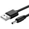 Кабель UGREEN US277 USB Male to DC 3.5mm 1м Black (10376)