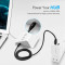 Кабель UGREEN US277 USB Male to DC 3.5mm 1м Black (10376)