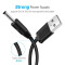Кабель UGREEN US277 USB Male to DC 3.5mm 1м Black (10376)
