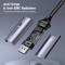 Кабель UGREEN CM556 USB-C to DisplayPort 3м 8K Gray (25839)