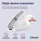 Вертикальна миша TRUST Bayo+ Multidevice Ergonomic Wireless White (25399)