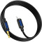 Кабель BOROFONE BL20 True Sound Silicone Digital Audio Conversion Cable Lightning - AUX 1м Black