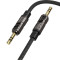 Кабель BOROFONE BL22 Dignity Digital AUX Audio Cable mini-jack 3.5mm 1м Black
