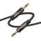 Кабель BOROFONE BL22 Dignity Digital AUX Audio Cable mini-jack 3.5mm 1м Black