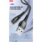 Кабель XO NB145 USB-A to Lightning 1м Black