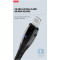 Кабель XO NB145 USB-A to Lightning 1м Black