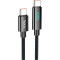 Кабель HOCO U125 Benefit Type-C to Type-C PD 100W 1.2м Black