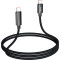 Кабель HOCO U125 Benefit Type-C to Type-C PD 100W 1.2м Black