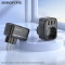 Мережевий фільтр-розетка BOROFONE BAC14 Wide Black, 1xUSB-C, 2xUSB