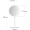 Косметическое зеркало XIAOMI DOCO Daylight Mirror DM005 White