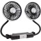 Автомобільний вентилятор XOKO F310 Dual-Headed Car Backseat Fan Black (XK-F310)
