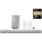 Саундбар с беспроводным сабвуфером SHARP HT-SBW55121 Satin Silver