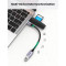 Адаптер OTG UGREEN US378 USB3.0 USB-C Male to USB-A Female Black/Gray (70889)